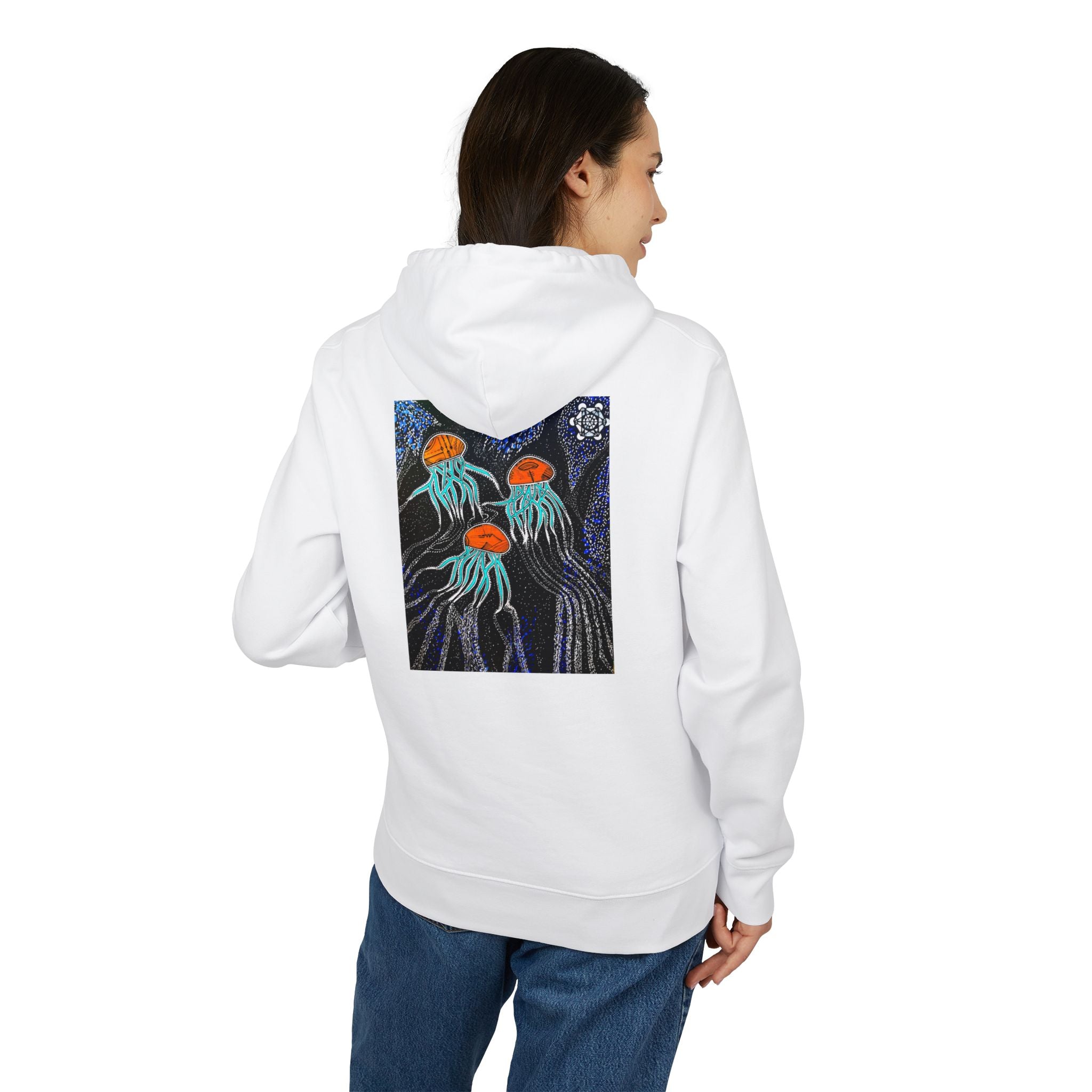 Cosmic Jellyfish Hoodie — Organic