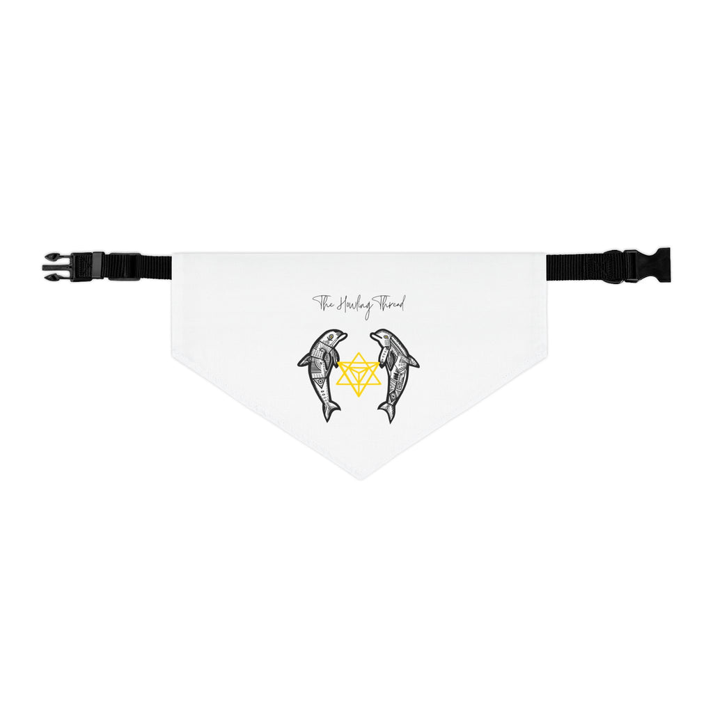 Pet Bandana Collar-Dolphin Star